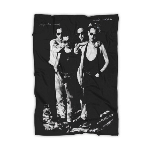 Depeche Mode World Violation Tour Violator Blanket