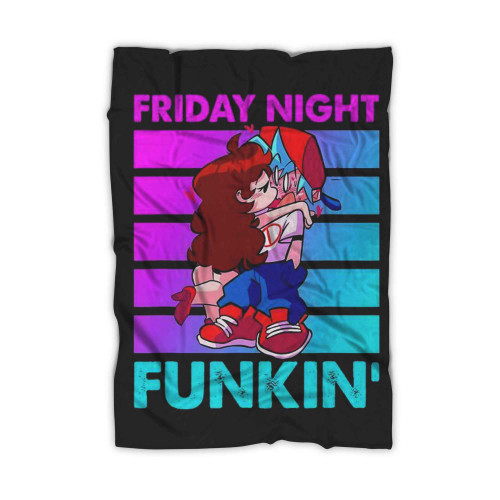 Friday Night Funkin Vintage Hug Blanket