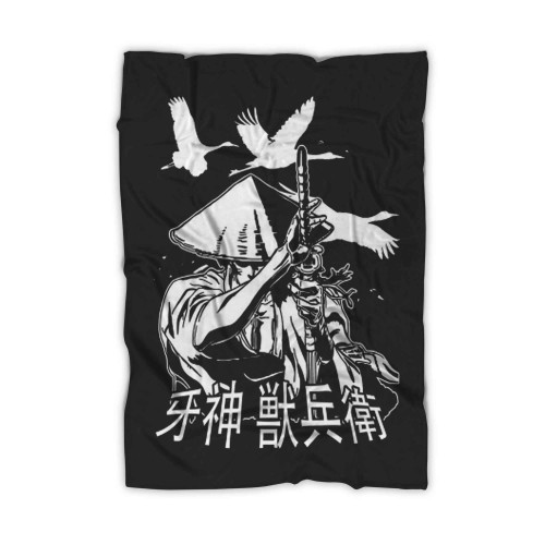 Ninja Scroll Jubei Kibagami Blanket