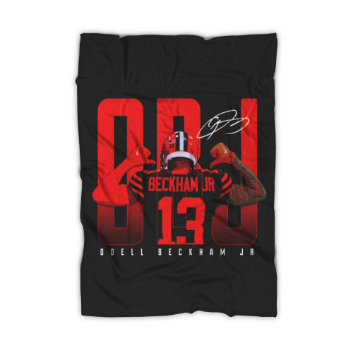 Odell Beckham 13 Blanket