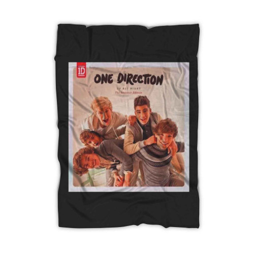 One Direction Shirt Up All Night Blanket