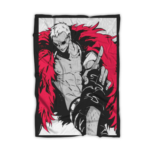 One Piece Databook Doflamingo Anime Blanket