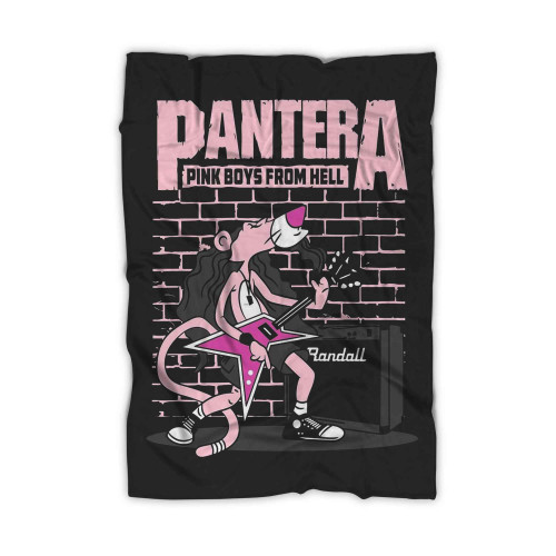 Pantera Pink Boys From Hell Blanket