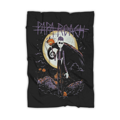 Papa Roach Jack Skellington Blanket