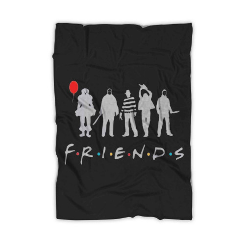 Slasher Friends Blanket