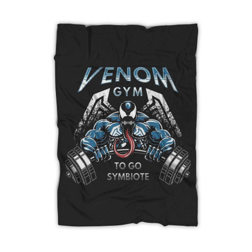 Spiderman Venom Gym Workout Sport Cool Blanket