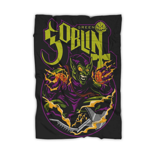 Spiderman Villain Marvel Green Goblin Blanket