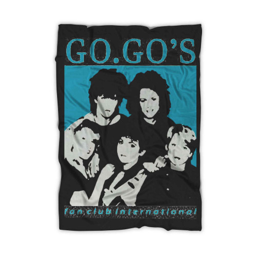 The Gogos Fan Club Go Gos Belina Carlisle Blanket