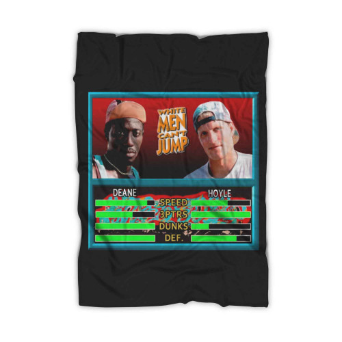 White Men Can't Jump Nba Jam Blanket