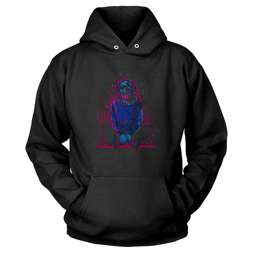 Cyberpunk Cyborg Throw Hoodie