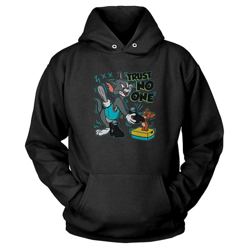 Jordan 5 Aqua Trust No One Cat And Mouse Hoodie