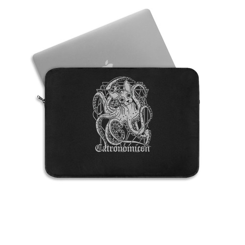 Catronomicon Devil Octopus Cat Mythology Laptop Sleeve