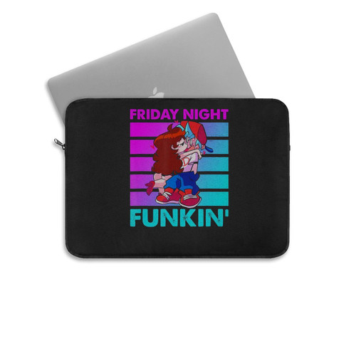 Friday Night Funkin Vintage Hug Laptop Sleeve