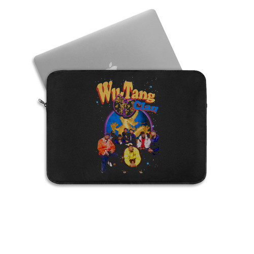 Wu Tang Clan Hip Hop Vintage Bootleg Retro 90s Laptop Sleeve