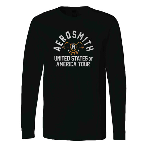 Aerosmith United State Tour 1973 Long Sleeve T-Shirt Tee