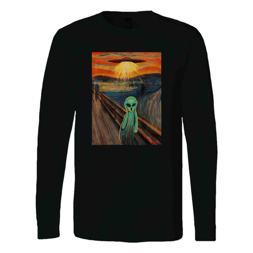 Alien Scream Long Sleeve T-Shirt Tee