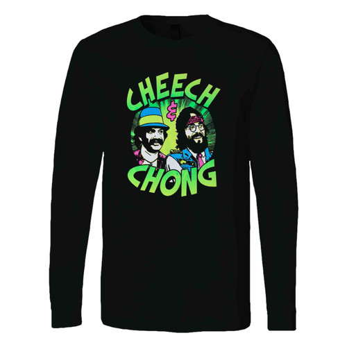 Cheech Chong Logo Long Sleeve T-Shirt Tee