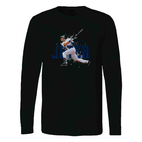 Derek Jeter Long Sleeve T-Shirt Tee