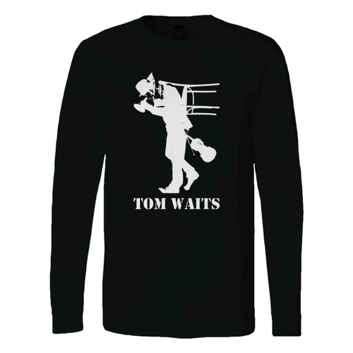 Icon Tom Waits Long Sleeve T-Shirt Tee