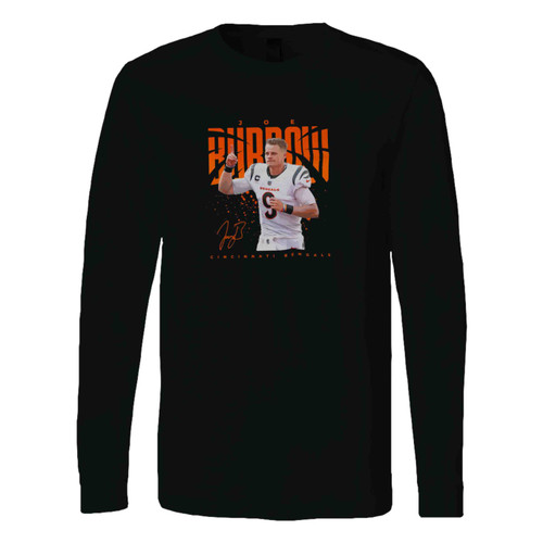 Joe Burrow Cincinnati Bengals Joe Brr Long Sleeve T-Shirt Tee