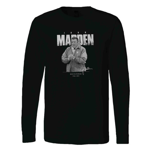 John Madden Long Sleeve T-Shirt Tee