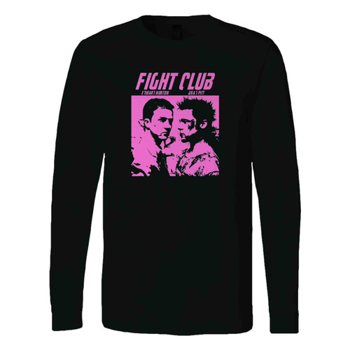 Retro Fight Club Film Long Sleeve T-Shirt Tee