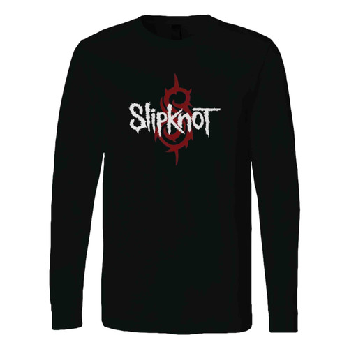 Slipknot Band Metal Logo Long Sleeve T-Shirt Tee