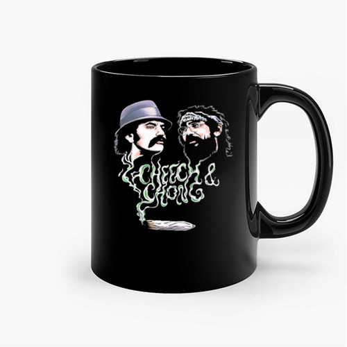 Cheech And Chong Logo Ceramic Mugs