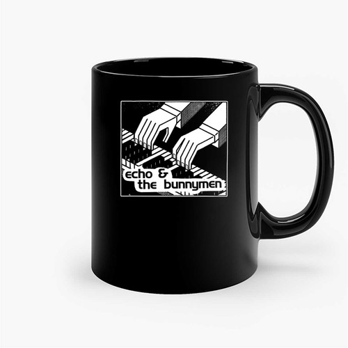 Echo & The Bunnymen Vintage 80s The Killing Moon Ceramic Mugs