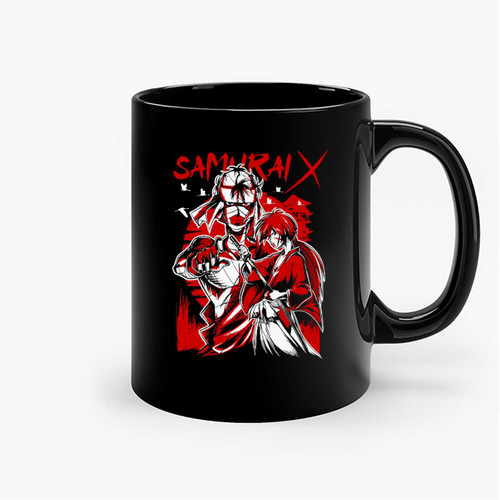 Himura Kenshin Rurouni Kenshin Samurai Anime Ceramic Mugs