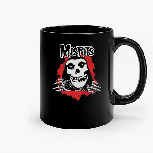 Misfits Skull Vintage Ceramic Mugs