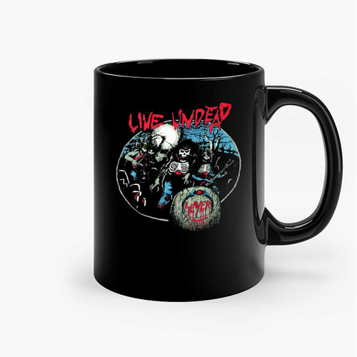 Slayer Live Undead 1984 Ceramic Mugs Slayer Live Undead 1984 Ceramic Mugs