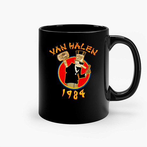 Van Halen Tour 1984 Ceramic Mugs