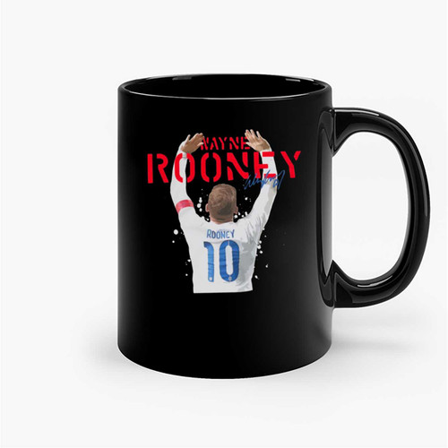 Wayne Rooney Football Ceramic Mugs