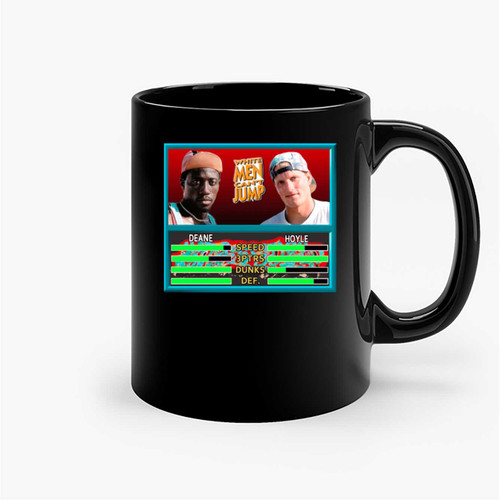 White Men Can't Jump Nba Jam Ceramic Mugs