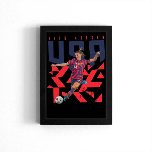 Alex Morgan Usa Poster