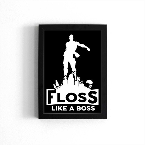 Gamer Floss Like A Boss Funny Dance Emoji Gamer 4 Poster