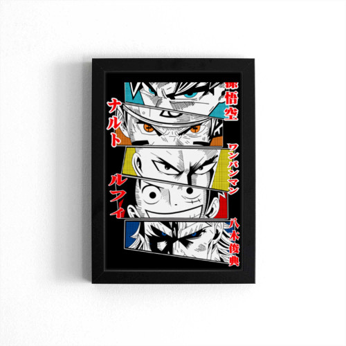 Hero Eyes Anime Poster