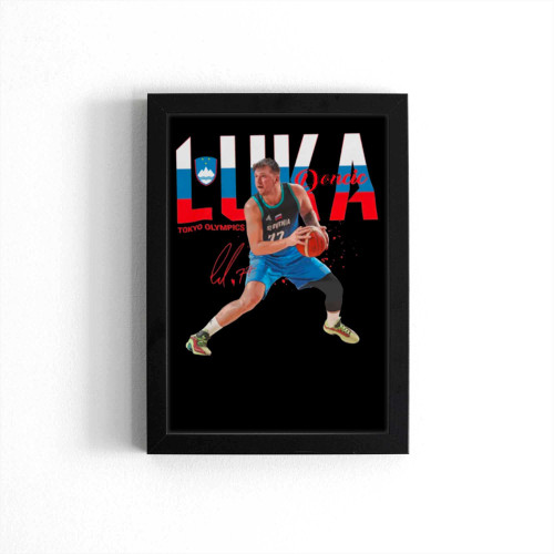 Luka Doncic Basketball Player Poster