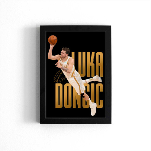 Luka Doncic Game Winner Poster