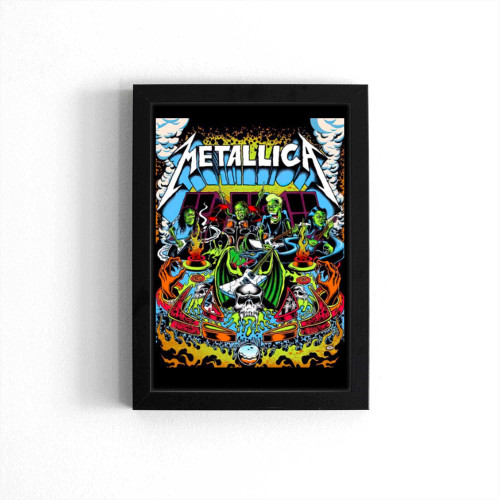 Metallica New Black Metal Rock Band Poster
