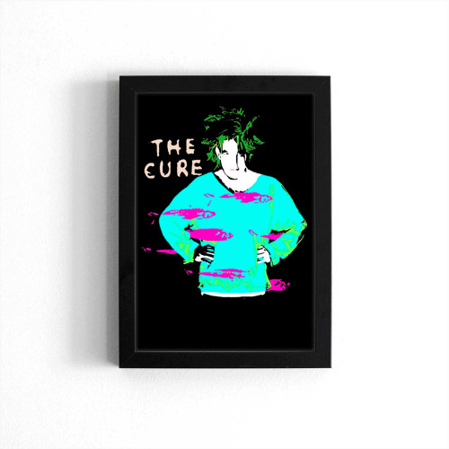 Rare 1986 Cure Beach Party Tour Poster