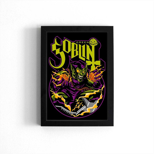 Spiderman Villain Marvel Green Goblin Poster