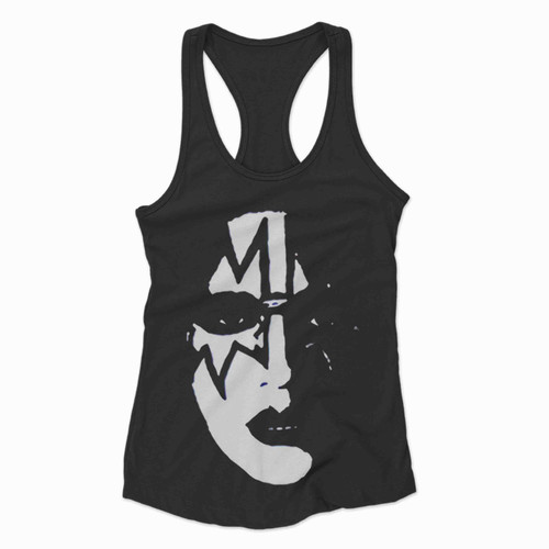 Ace Frehley Kiss Pin On Ace Racerback Tank Top