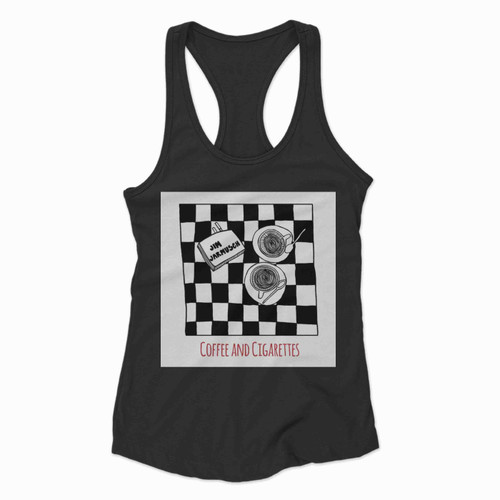 Coffee And Ttes Racerback Tank Top