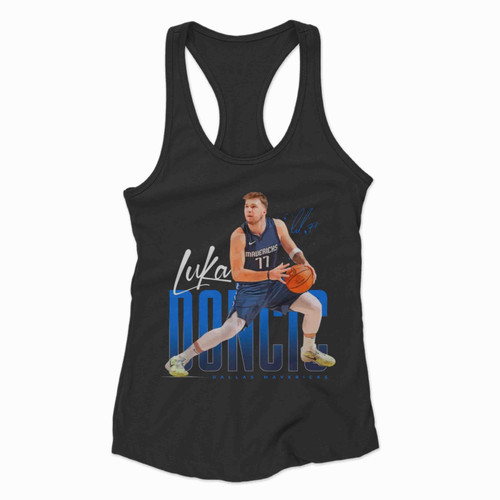 Luka Doncic Stepback Racerback Tank Top