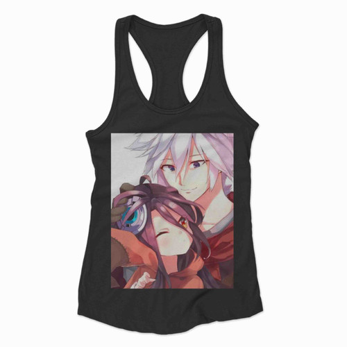 Sora X Shiro Anime No Game No Life Racerback Tank Top