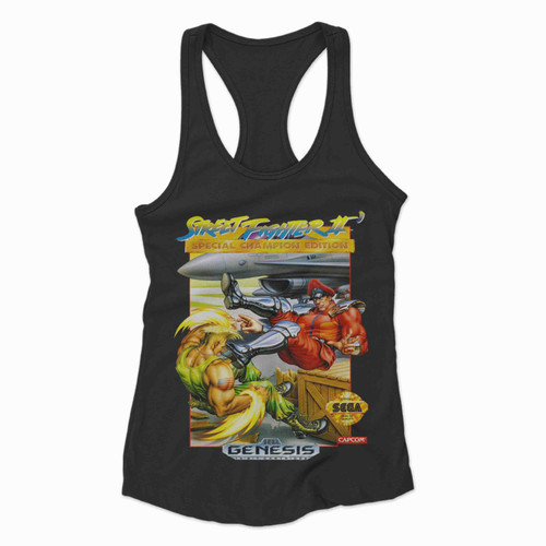 Street Fighter Ii Sega Racerback Tank Top