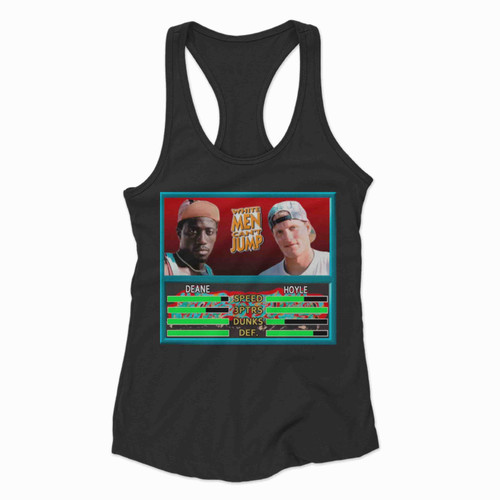 White Men Can't Jump Nba Jam Racerback Tank Top