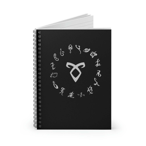 All Runes Symbol Shadowhunters Spiral Notebook